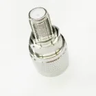 Straight Adapter F Type Connector Plug to PAL Connector Jack
