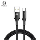 MCDODO 5A fast charging data cable for huawei xiaomi, nylon braided USB to type-c line