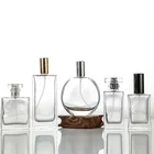 Factory Directly Supply Square 100Ml 10Ml Clear Bottle Spray, Travel Perfume Bottle Glass