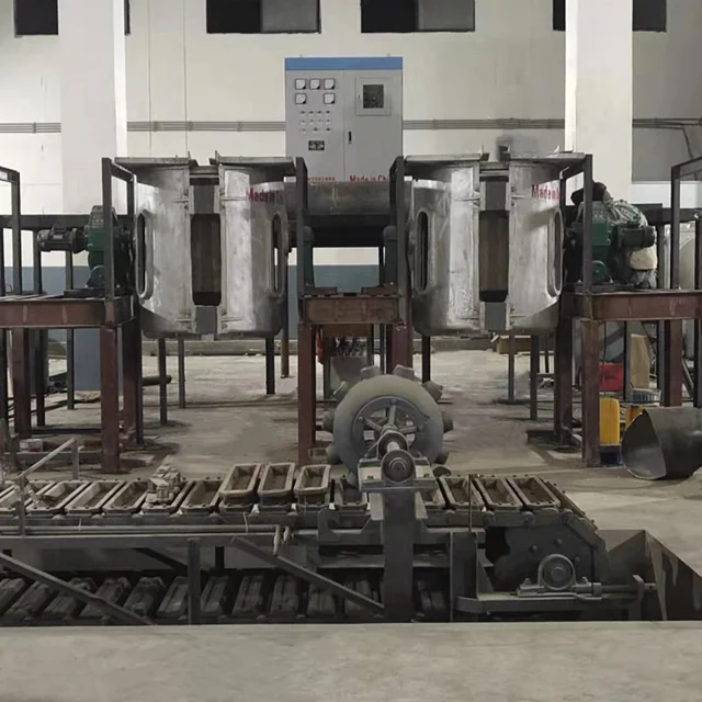 Copper Aluminum Zinc Lead Ingot Continous Casting Machine Buy