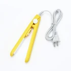Factory direct sale ceramic steam electric 2 in 1 hair straightener curler