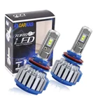 T1 Led Car Headlight H4 H7 H11 H13 9005 LED Headlight Bulbs with turbo