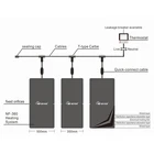 230V 300W Pure Silver Electrobe Far Infrared Film Underfloor Heating