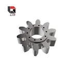 stainless steel custom manufacturing for mechanical shaft spline bevel helical ring and sun gears