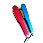 2019 professional private electronic label flat iron LED display tourmaline ceramic hair straightener flat iron