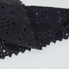 good quality 100% polyester 50d memory embroidery high grade women's fabrics