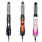 wholesale price 3-in-1 hair dryer brush volumizer 110V 220V Dry Wet Hair Straightener Brush factory