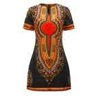 2020 Hot sale African women dress women daily casual style dress short sleeve women dress