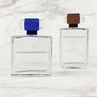 Cap Glass Bottle Waving Pattern Perfume Cap Plastic Cap For Perfume Glass Bottle With Mist Sprayer Plastic Perfume Cap