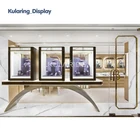 Fashionable Round Glass Jewelry Display Showcase,Display Cabinet with Glass,Antique Wine Display Cabinet