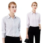 The newest woman shirt top women blouse striped design