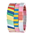 2019 Fashion Jewelry Handmade Enamel Rainbow Bracelet For Women