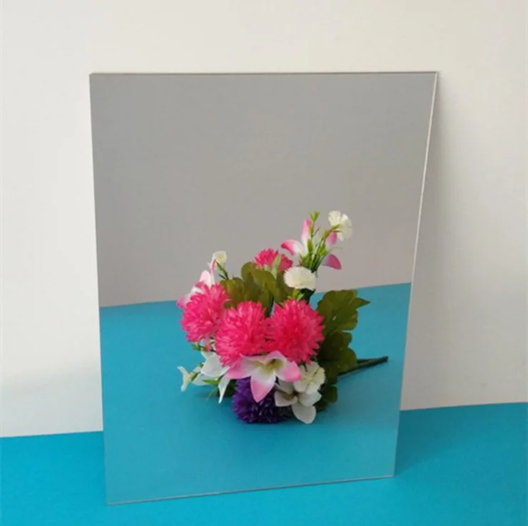 3D Mirrors Wall Sticker Self-adhesive Tiles Mirror Wall Stickers for Home Decor simple mirror wall sticker