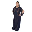 Ladies Clothing New Arrival Hot-Selling V-Neck Summer Ladies Plus Size Clothing Dresses Xl - 3Xl