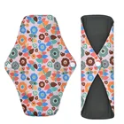 Bamboo Charcoal Antibacterial Woman menstrual nursing pads Washable Sanitary Napkins