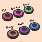 Custom Logo 6 Colors Temporary Bright Washable Hair Color Dye Cake Set, Water Based Hair Color Cakes