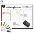 4.1-5B1 Dry erase fridge magnetic whiteboard calendar custom magnetic calendar