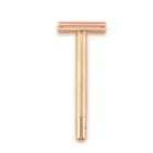 for Face Hair Razor Hair Cutting Barber Matte Gold New Safety Razor