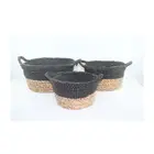 Hot Factory Direct Hot Trend Handmade Weaving Paper Functional Storage Basket