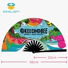 Paper Folding Fan Fans Fan Folding Paper Fan Personalized Custom Printed Bamboo Paper Folding Hand Fan Kung Fu Fans