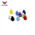 WIT customized colorful office neodymium magnetic push pins button magnets for whiteboard