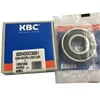 High quality Korea kbc ball bearing 6204 6204DD with rubber seal