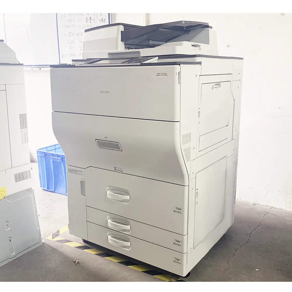 used color copier machines for ricoh mpc 6502 photocopier