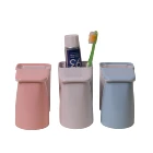 Creative Magnetic Tooth Mug Wash Cup With Toothbrush and toothpaste Holder 2 in 1 bathroom accessories set