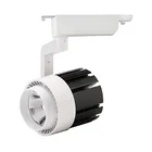 Dongguan White and Black Color Cob Led Track Light 15W / 20W / 30W Led Track Spot Light
