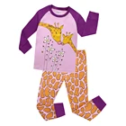 OEM Princess printed cotton fabric price kids pajamas girl pajama set