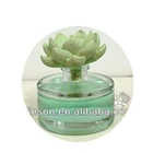 120ml round rattan reed perfume diffuser glass bottle