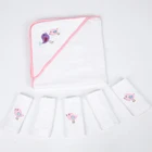 Top Towels Top Quality Cartoon 100% Cotton Or Bamboo Baby Hooded Towels For Kids