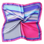 Wholesale Cheap 50*50CM Silk Square Scarf, Women Fashion Printed Square Silk Scarf
