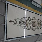 Factory Direct Sale Flooring Medallion Mosaic Flower Patterns Waterjet MarbleDesigns 18