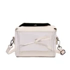 2019 High Quality Transparent PVC Bag Leather Handbags For Women Chain Crossbody Shoulder Bags