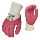 Jersey cotton coated construction gloves 3/4 dipped