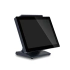 New 15 Inch Pos Touch Machine Capacitive Screen Computer Canteen Retail Bar Complete Pos System