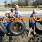 Swim Ring Heavy Duty Inner Tube Large Swim Tube Inflatable Floating Black Swim Ring Tube 48 Inch