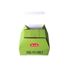 Custom cream paper packaging egg carton boxes
