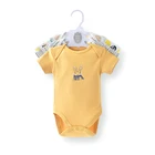 Baby Clothes Baby Girl Clothes Unisex 100% Cotton Material Baby Bodysuit Snap Crotch High Quality For America
