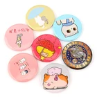 VOGRACE 25mm 32mm 44mm 58mm fashion anime magnet custom tin pin badges buttons oval round square