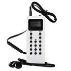 Tour guide wireless audio system transmitter remote contolling receiver system