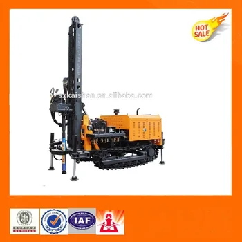 KW180 180m 200 m crawler water well drilling rig portable water well drilling rigs, View crawler wat