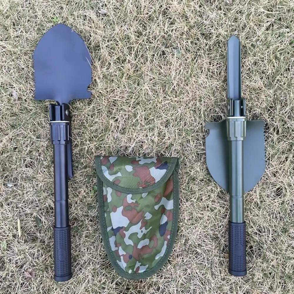 Portable Folding Shovel Multitool Spade Multifunctional Entrenching Tool for Gardening, Camping,Hiking, Fishing