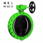 DN750 PN16 Cast lron DIN BS UNI ISO ANSI AS JIS turbine flange butterfly valve
