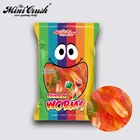 Sweet Sweet Gummy Free Sample Sweet Jelly Candy Rainbow Gummy Worm