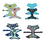 Dog Soft Mesh Luxury Harness , Personalized Fashion Custom Pattern Dog Harness