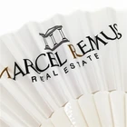 Hand Fan White Fans Fan White Hand Fan Customized Bamboo Hand Fan Hand Held Fan Structure DIY White Hand Fans
