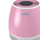 electrostatic air cleaner with dust sensor