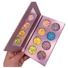 Private label Eyeshadow palette Makeup Fashion Glitter Eyeshadow make you own logo